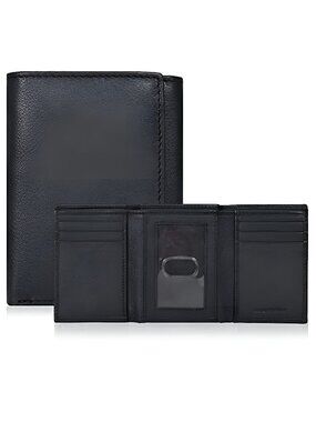 Tri fold Leather Wallet for Men with RFID | Slim Wallets for Men